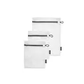 Brabantia - Wäschebeutel - Schützende Mesh-Wäschesäcke - für Ihre Feinwäsche - Einfach zu Bedienen - Spezieller Pull-Tab-Deckel - Wäschezubehör - 3er-Set in 2 Größen - White - 33 x 25 cm / 45 x 33 cm