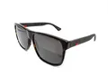 Gucci Sonnenbrille GG0010S-003-58 Wayfarer Sonnenbrille 58, Mehrfarbig