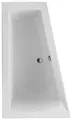 Ottofond Galia I Raumsparbadewanne Modell B 1700 x 1000 / 655 mm Links Weiß
