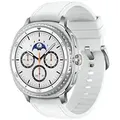 Samsung Galaxy Watch 8 Classic 3,3 cm (1.3") AMOLED 46 mm Digital 438 x 438 Pixel Touchscreen 4G Silber WLAN GPS