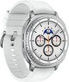 Samsung Galaxy Watch8 Classic SM-L505 46 mm Weiß Bluetooth 4G LTE EU Smartwatch