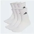 adidas Performance Funktionssocken C ESS CRW 6PP (6-Paar) weiß M (40/42)