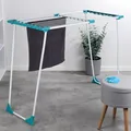 Wäschetrockner ausziehbar 20 Meter Trockenfläche 113x55x6cm Standfüße mit Rollen