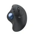 Logitech Ergo M575S kabellose Trackball-Maus, kabellose ergonomische Maus Grafit