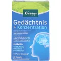 KNEIPP Gedächtnis+Konzentration Kapseln 30 St PZN 10032685