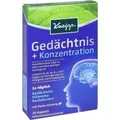 KNEIPP Gedächtnis+Konzentration Kapseln 30 St PZN 10032685