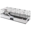ferplast Nagerheim Modular 4, hellgrau, ca. B179/H56/T72 cm