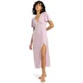 Sommerkleid BILLABONG "Jet Set", Damen, Gr. M, US-Größen, amethyst smoke, 100% Viskose, Langarm, Kleider
