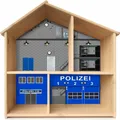"Polizei" Aufkleber für das Puppenhaus IKEA FLISAT - PHF05