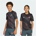 adidas Performance Fußballtrikot FC BAYERN MÜNCHEN 25/26 KIDS PRE-MATCH SHIRT (1-tlg) schwarz 128 EU