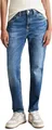 Marc O'Polo Denim Damen Jeanshose mit Stretch-Anteil Boyfriend Fit, Blau (Multi/ Mid Blue Marble), W27/L30