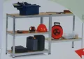 Schwerlastregal 2 in 1 Werkstattregal  Werkbank Steckregal