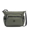 Kipling GABBIE Mittelgroße Tasche mit verstellbarem Schulterriemen Green Moss