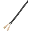 TRU COMPONENTS 93030c526 Litze 2 x 0.50 mm² Schwarz 50 m