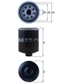 Ölfilter MAHLE OC 731 Anschraubfilter für PIAGGIO PEUGEOT APRILIA 51,0mm M14x1,5