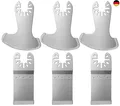 LEILUO Oszillierende Multitool Sägeblätter 6er Pack Diamant M