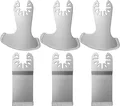 LEILUO Oszillierende Multitool Klingen 6er Pack Diamant Multifunktions-Werkzeug