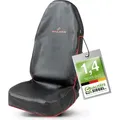 WALSER Premium Auto Sitzbezug Vordersitz aus Kunstleder, Qualitätssieger * Sitzschoner Auto Guardian, 1 Stück Auto Sitzbezüge, Schonbezug Autosi...