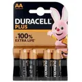 Duracell - Plus-aa K4 Mignon (aa)-batterie Alkali-mangan 1.5 V 4 St.