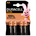 Duracell Plus 100, Stilo "AA", 4 Stk.