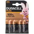 Duracell Plus AA Alkaline Mignon LR6 MN1500 Batterie 1,5V 1x 4er Blister