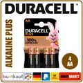 4x Duracell Plus AA (4 Stück)