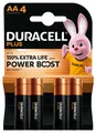 400 x Duracell - AA Mignon Plus  Power Boost Batterien +100% LANGLEBIGER*100x4er