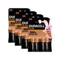 4x Duracell Plus AA Mignon 1,5V Alkaline Batterien MN1500 LR06 4er Blister