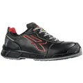 U-power - Sicherheitshalbschuh Billie Gr.42 W.11 Schwarz/rot S3s Ci Fo Sr Esd