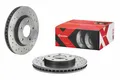 2x BREMBO Bremsscheibe 09.B647.1X für MITSUBISHI
