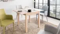 Esstisch Coburg Tisch Küchentisch Esszimmertisch Sonoma Eiche Auszug 80-120x80