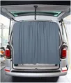 Heck Abtrennung Kofferraum Gardinen für VW T5 T6 T6.1 Grau