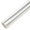 100m Rolle Geschenkfolie 70cm 25my unbedruckt klar transparent // Blumenfolie Klarsichtfolie Folie 50-mm Secarekern Geschenkpapier Abrollger?te