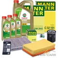 MANN INSPEKTIONSPAKET FÜR VW CALIFORNIA MULTIVAN TRANSPORTER T5 T6 2.0 TDI CFCA