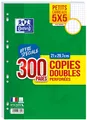 Oxford Kanzleipapier perforiert DIN A4 kariert 5 x 5 200 Blatt + 100 GRATIS