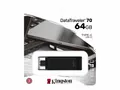 USB Stick KINGSTON DataTraveler 70 USB-C 3.0 64GB schwarz mit Schutzkappe