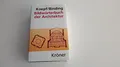 Bildwörterbuch der Architektur: Mit englischem, französischem, italienischem und spanischem Fachglossar (Kröners Taschenausgaben (KTA))