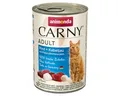 Animonda Carny Adult Rind + Kabeljau 400 g - 6 Stück, Trockenfutter für: Katze