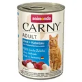 Animonda Carny Adult Rind + Kabeljau 6 x 400 g, Katzenfutter, UVP 14,34 EUR
