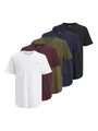 JACK & JONES Jprblabrody Tee Ss Crew Neck 5Pk Mp Noos