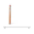 Osram LEDinestra stabförmige LED-Lampe aus gefrostetem Kunststoff, S14s Fassung, dimmbar, warmweißes Licht mit 2700 K, 50 cm lang, 4.7 W, 470 lm, ausgezeichnete Farbwiedergabe mit CRI 90, EEK F.