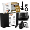 SELFSAT MWR 5550 mit Panorama Antenne schwarz (4 x 5G/4G, 2 x WLAN, 1 x GPS, 1 m Kabel) - Schwarz