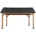 Modante Pavillon, Holz, Zeder, 399.5x291.5x335.5 cm, wetterfest, Sonnen- & Sichtschutz, Pavillons & Pergolas, Pavillons