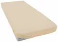 Estella Spannbettlaken Jersey Topper aus Baumwolle mit Elasthan, Jersey, Gummizug: rundum, (1 Stück), für Topper bis 10 cm Höhe