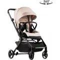 Hamilton by yoop Kinderwagen T1 Khaki - Premium Buggy mit MagicFold 360Grad drehbar (65484538)