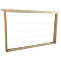BIENEN SCHMIDT Bienenbeute Dadant "US Brut" Rähmchen MODIFIZIERT LINDE mit GERADEN Seiten, Dadant, 30-tlg., Set, Maße 482 x 285 mm