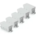 Abzweigdose 5 Stück Aufputz-Verbindungsdose Verteilerdose Feuchtraum IP65, 100x40mm, Grau - Grau