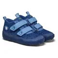 Affenzahn Knit Happy Sneaker nach Barfußschuhprinzip blau|gelb 21 EU