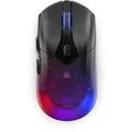 Lenovo Legion M410 Wireless RGB Mouse - Mus - 6 knapper - Sort med RGB lys (Kabelgebunden, Kabellos) (GY51P83012)