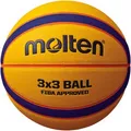 Molten Basketball B33T5000, indoor & outdoor, Größe 6, orange/blau, 650 Gramm, Spielball